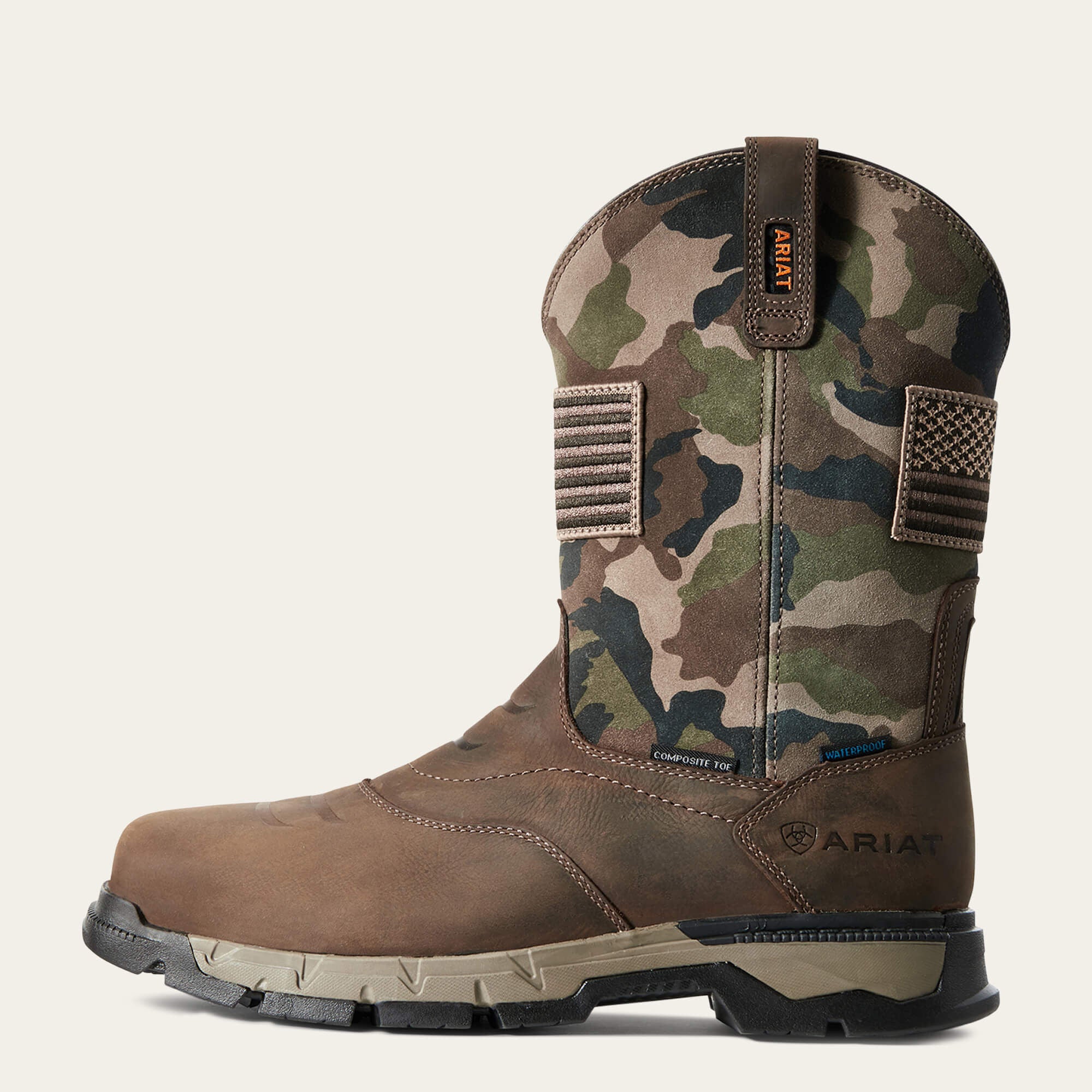 Men Rebar Flex Patriot Waterproof Composite Toe Work Boot | Ariat Discount