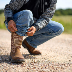 Men WorkHog Patriot Steel Toe Work Boot | Ariat on sale