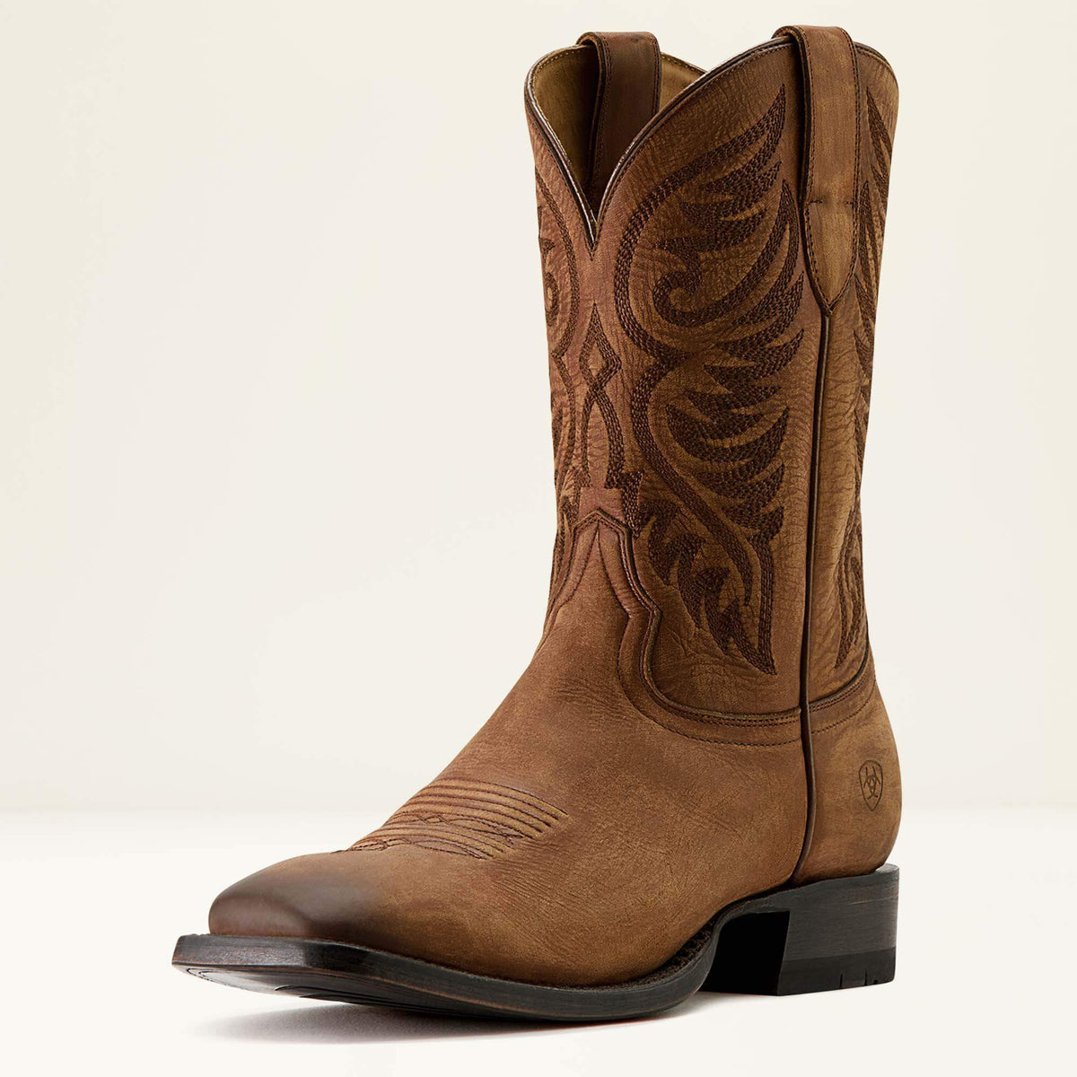 Men Wiley Wide Square Toe Cowboy Boot | Ariat on sale