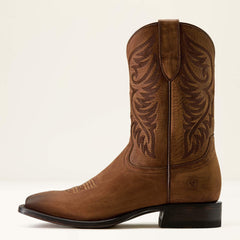 Men Wiley Wide Square Toe Cowboy Boot | Ariat on sale