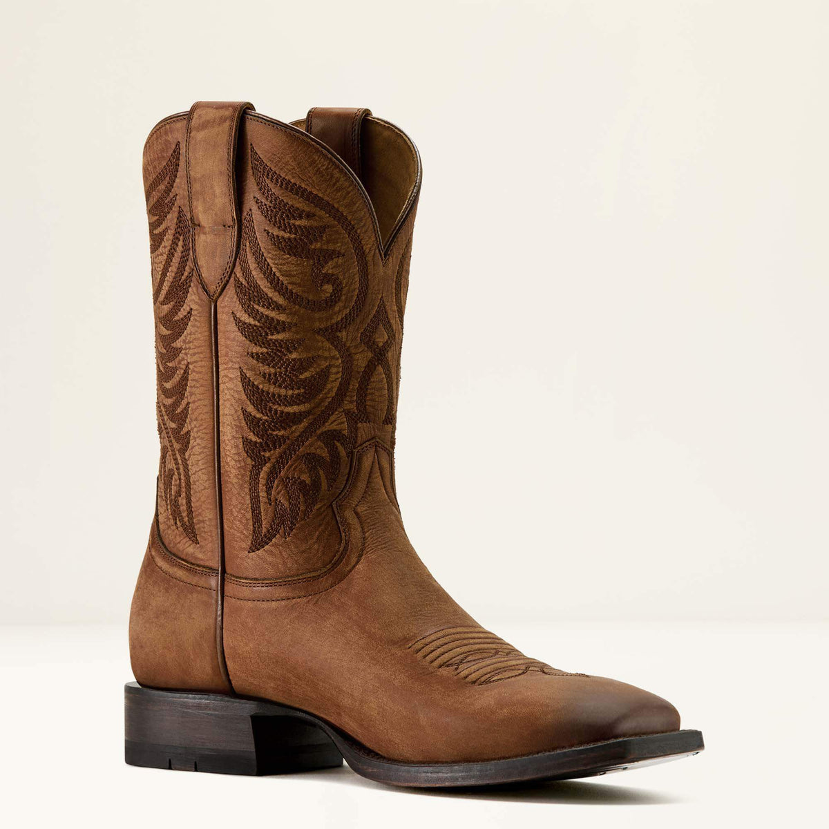 Men Wiley Wide Square Toe Cowboy Boot | Ariat on sale