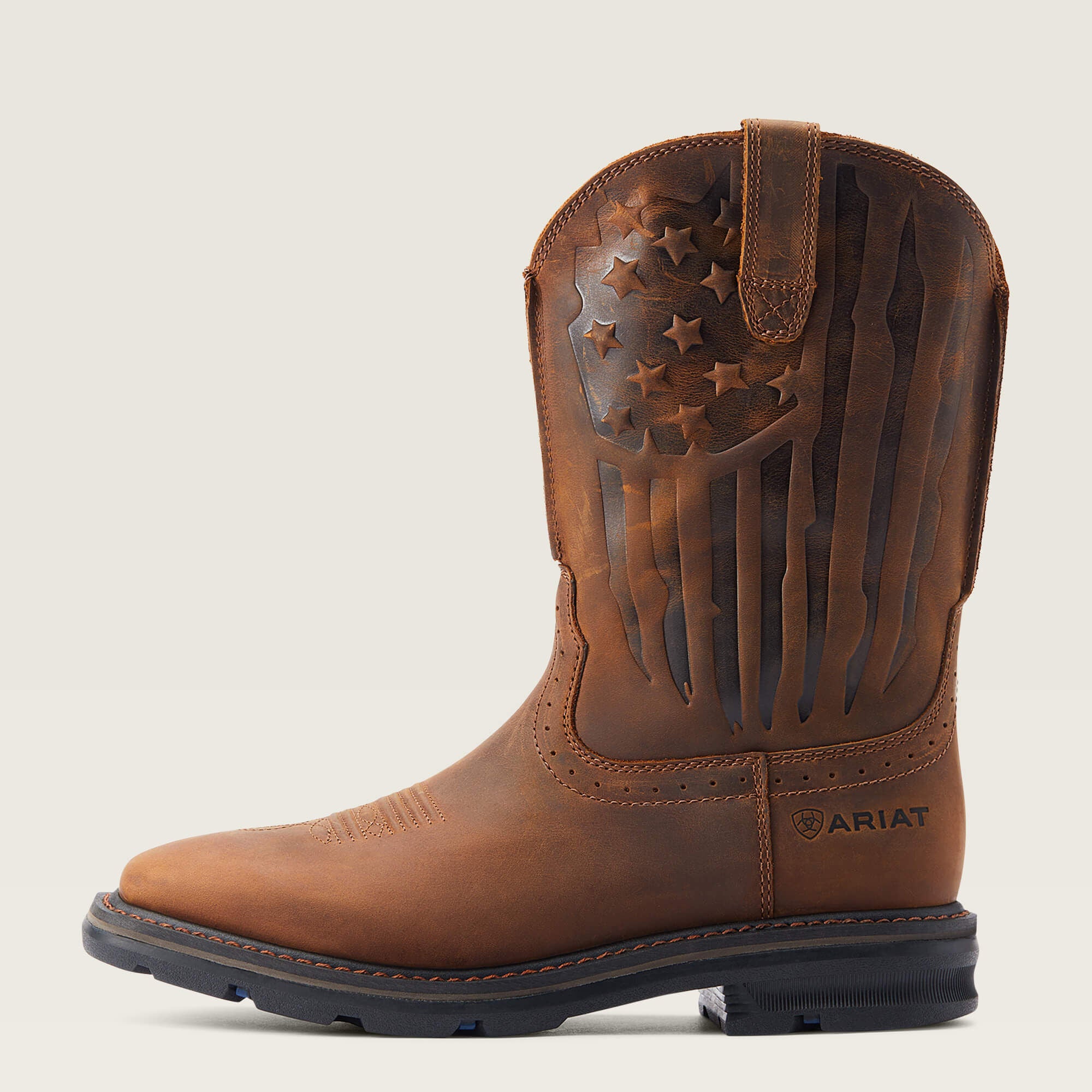 Men Sierra Shock Shield Patriot Work Boot | Ariat