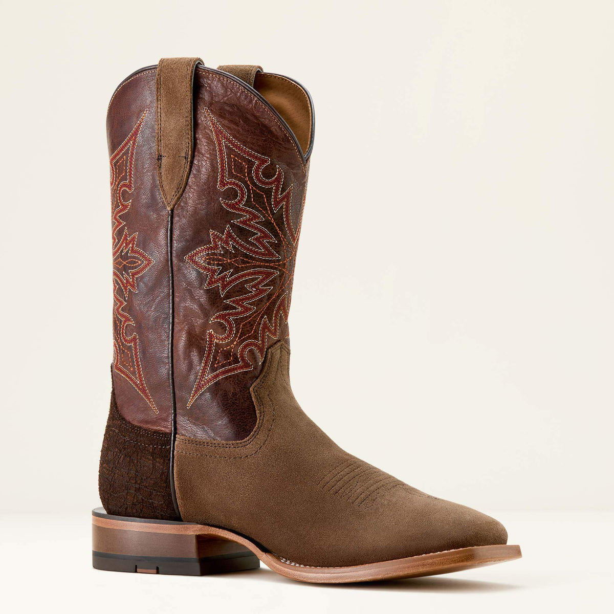 Men Circuit Gritty Wide Square Toe Cowboy Boot | Ariat Outlet