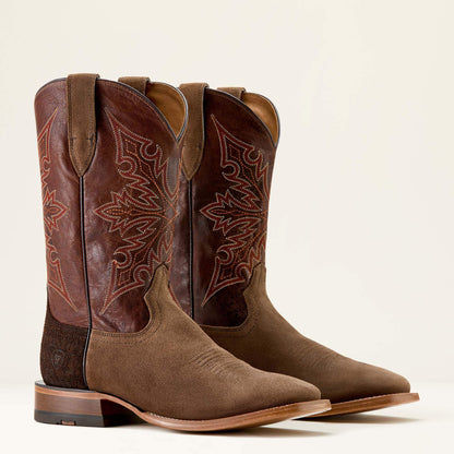Men Circuit Gritty Wide Square Toe Cowboy Boot | Ariat Outlet