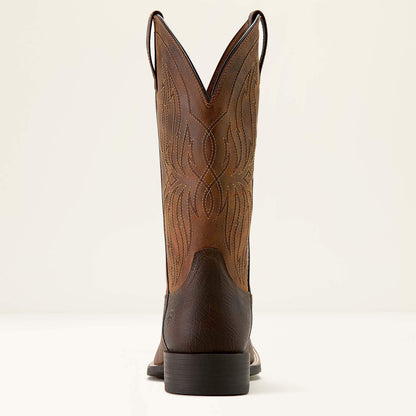 Men Sport Rustler Wide Square Toe Cowboy Boot | Ariat Online