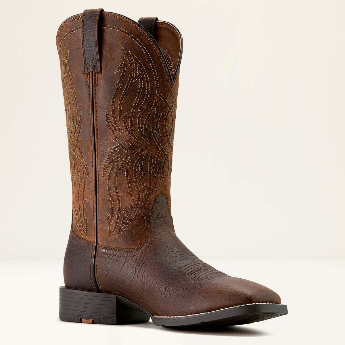 Men Sport Rustler Wide Square Toe Cowboy Boot | Ariat Online