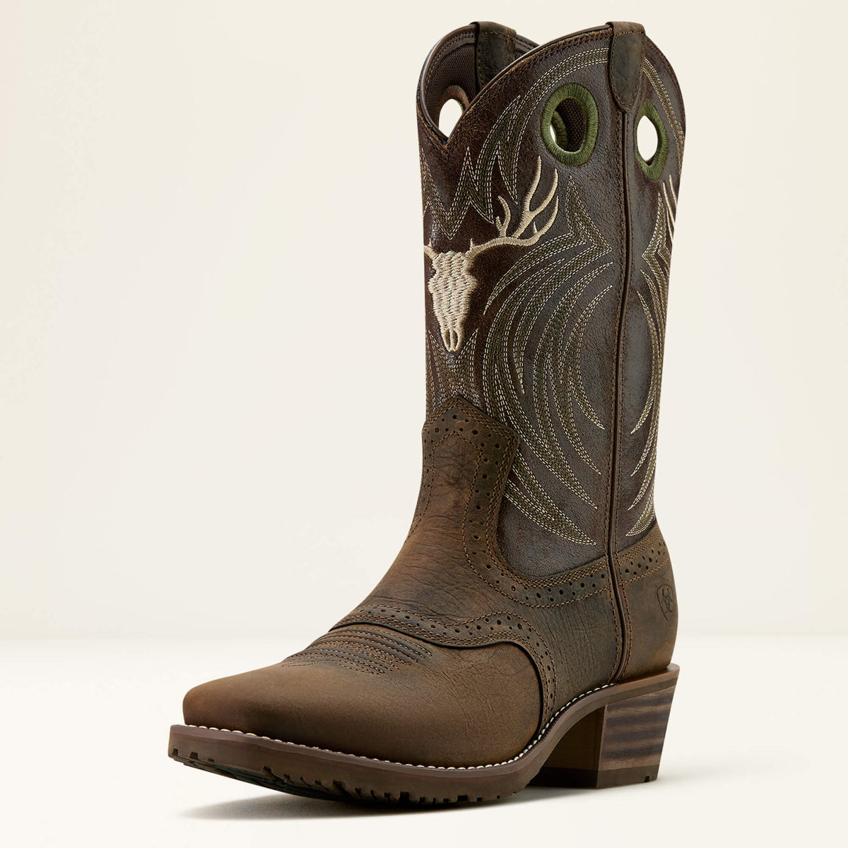Men Hybrid Roughstock Antler Cowboy Boot | Ariat Outlet
