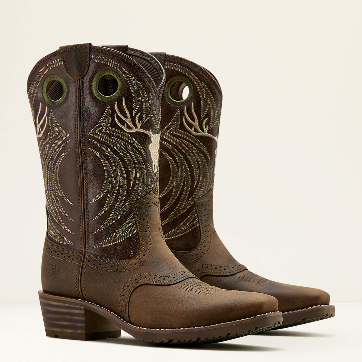 Men Hybrid Roughstock Antler Cowboy Boot | Ariat Outlet