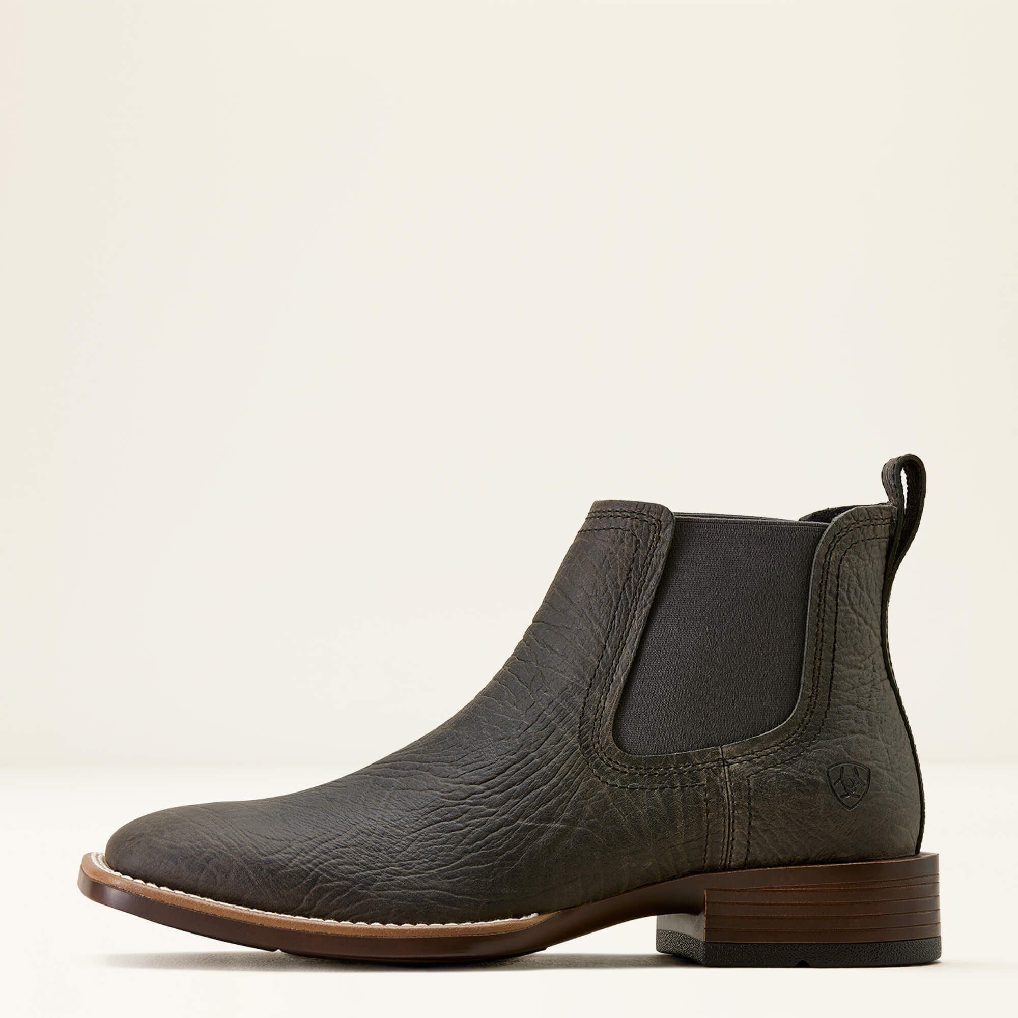 Men Booker Chelsea Wide Square Toe Western Boot | Ariat Discount