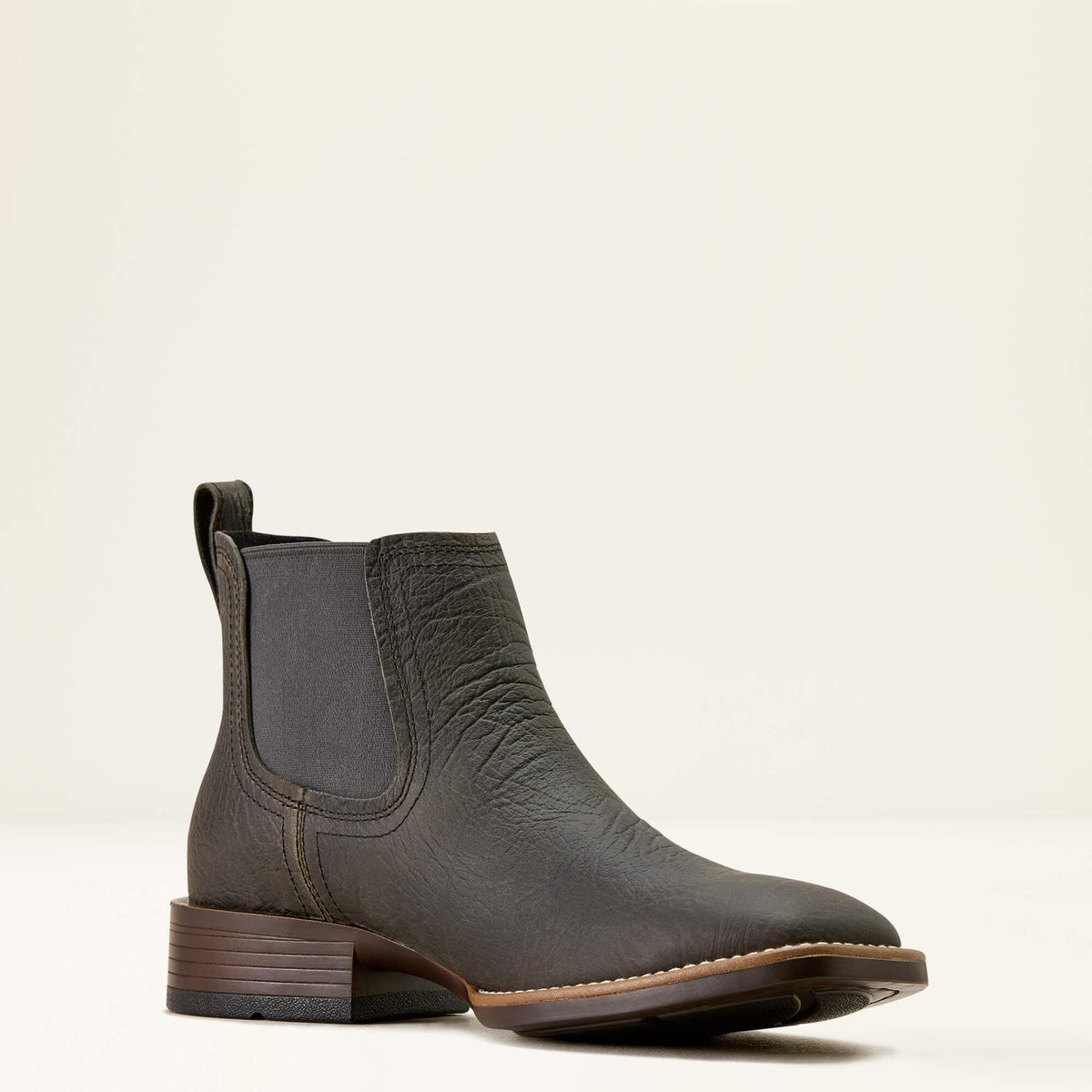 Men Booker Chelsea Wide Square Toe Western Boot | Ariat Discount