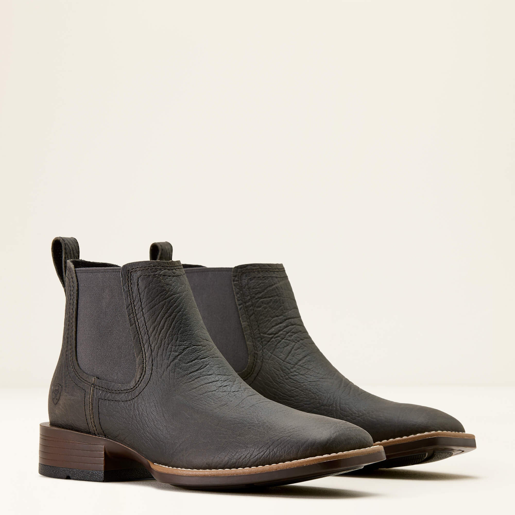 Men Booker Chelsea Wide Square Toe Western Boot | Ariat Discount