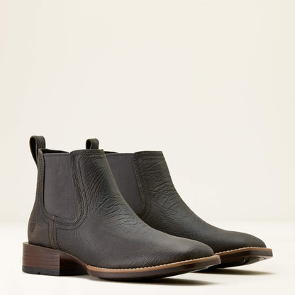 Men Booker Chelsea Wide Square Toe Western Boot | Ariat Discount