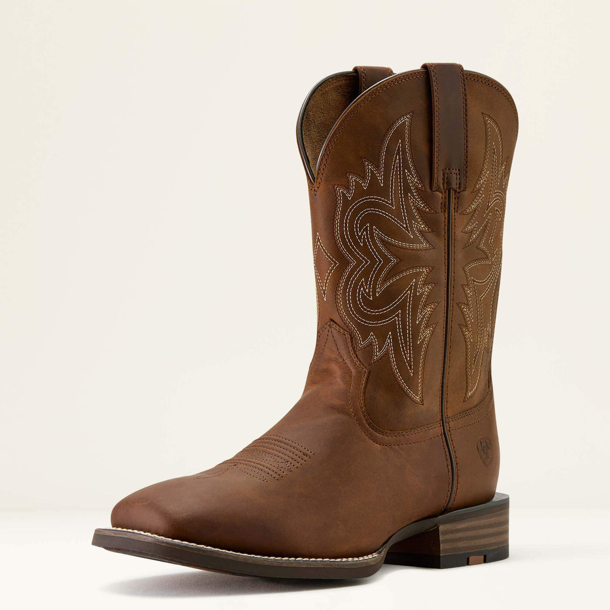 Men Western Big Rig Wide Square Toe Cowboy Boot | Ariat for sale