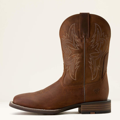 Men Western Big Rig Wide Square Toe Cowboy Boot | Ariat for sale
