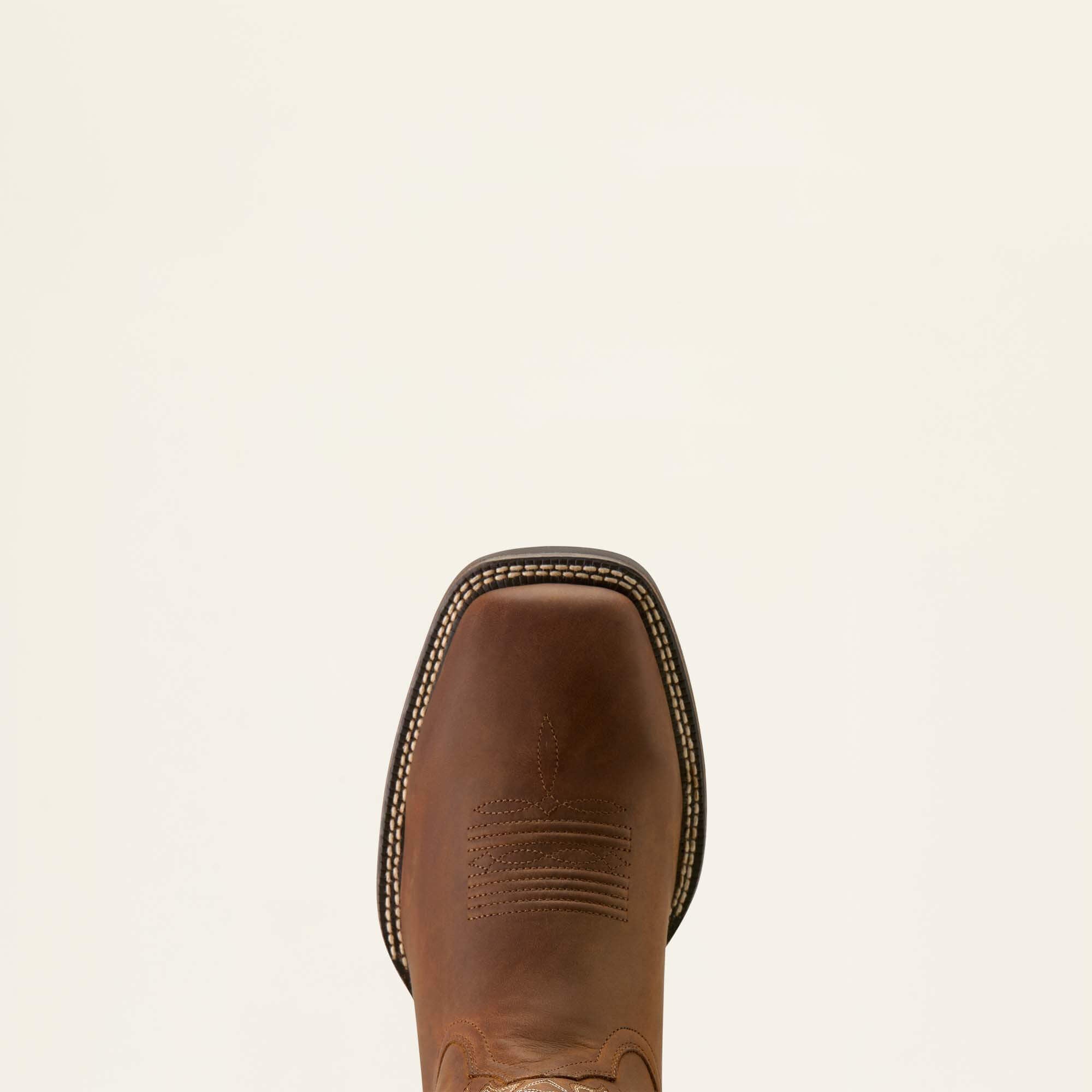 Men Western Big Rig Wide Square Toe Cowboy Boot | Ariat for sale