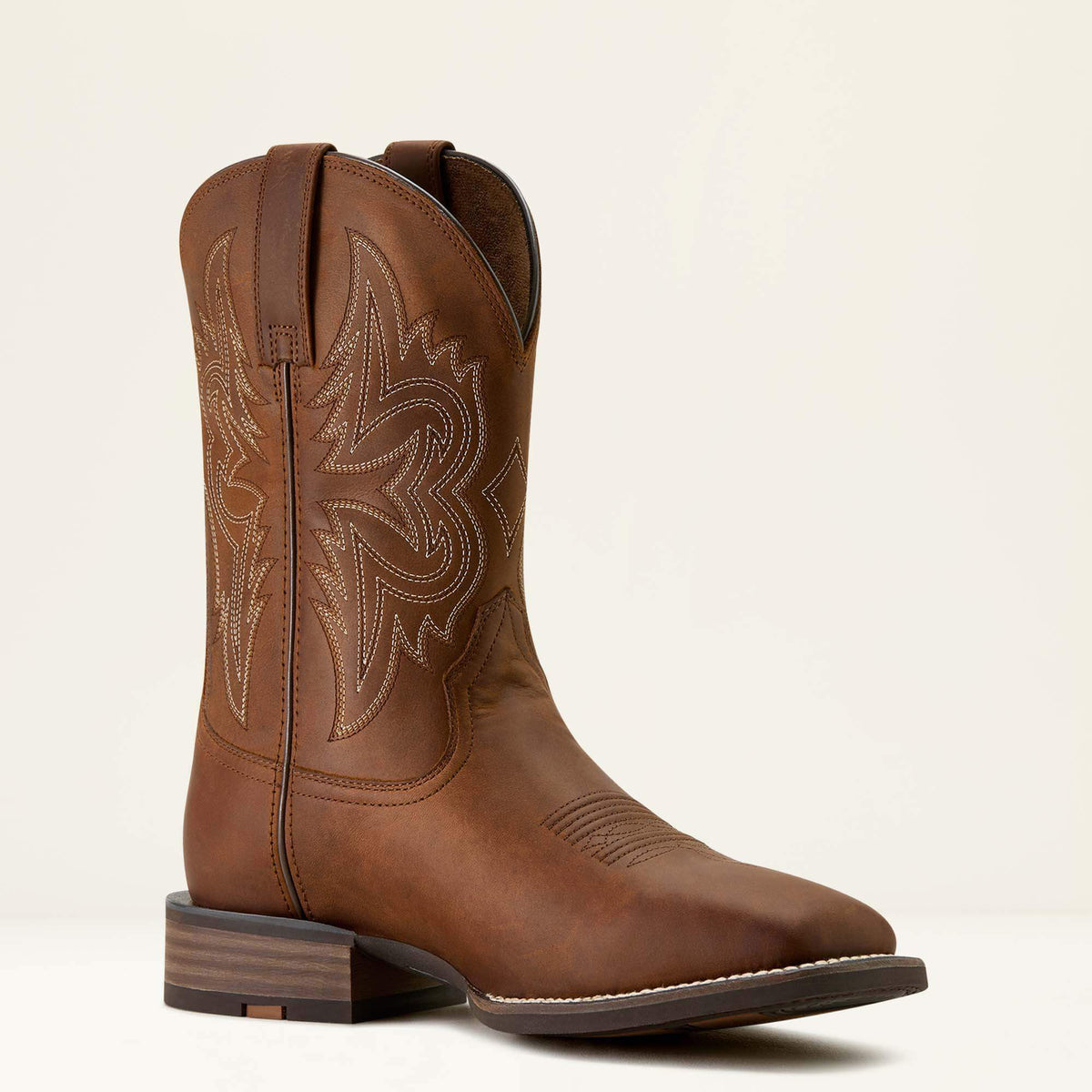 Men Western Big Rig Wide Square Toe Cowboy Boot | Ariat for sale