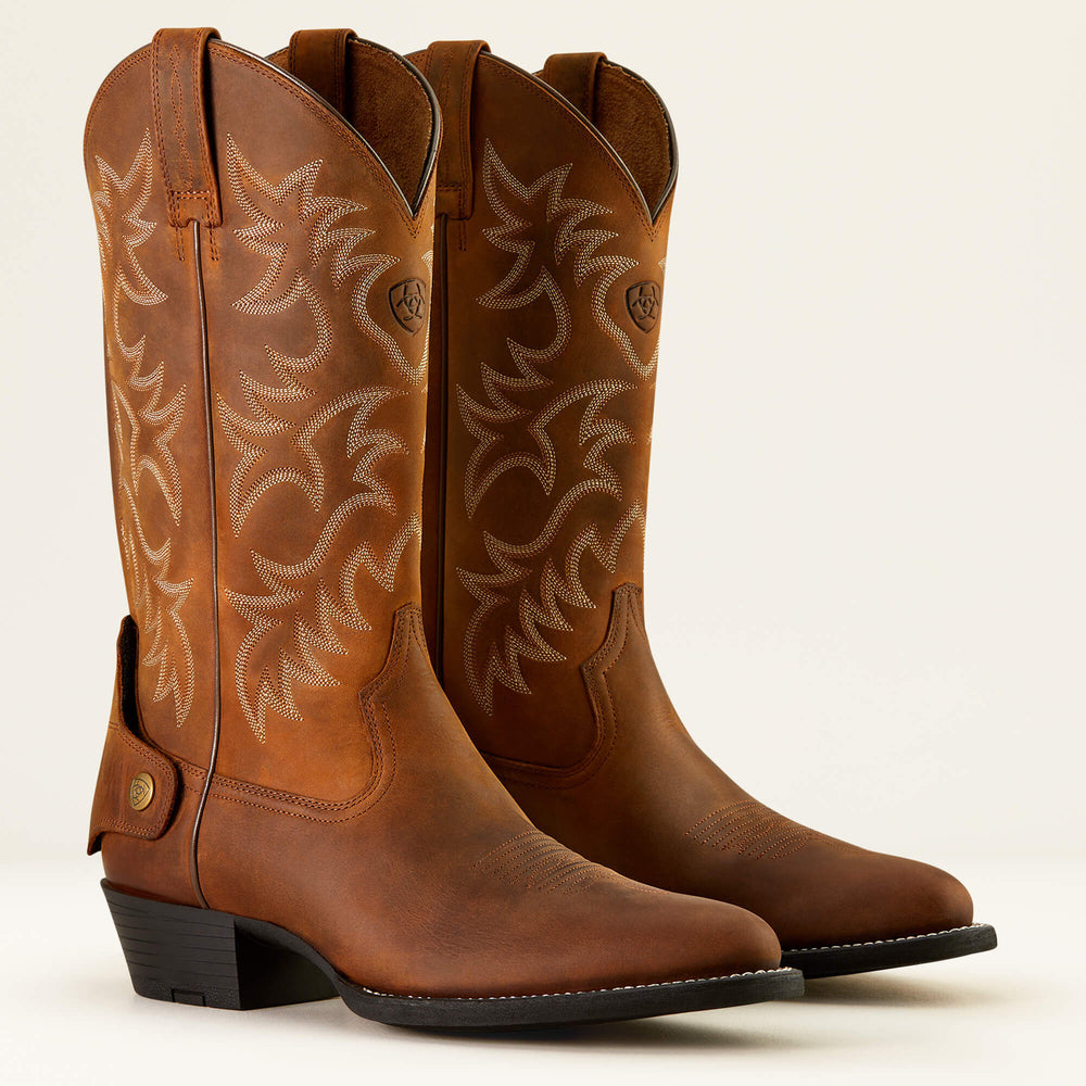 Men Heritage R Toe EZ Zip Western Boot | Ariat us