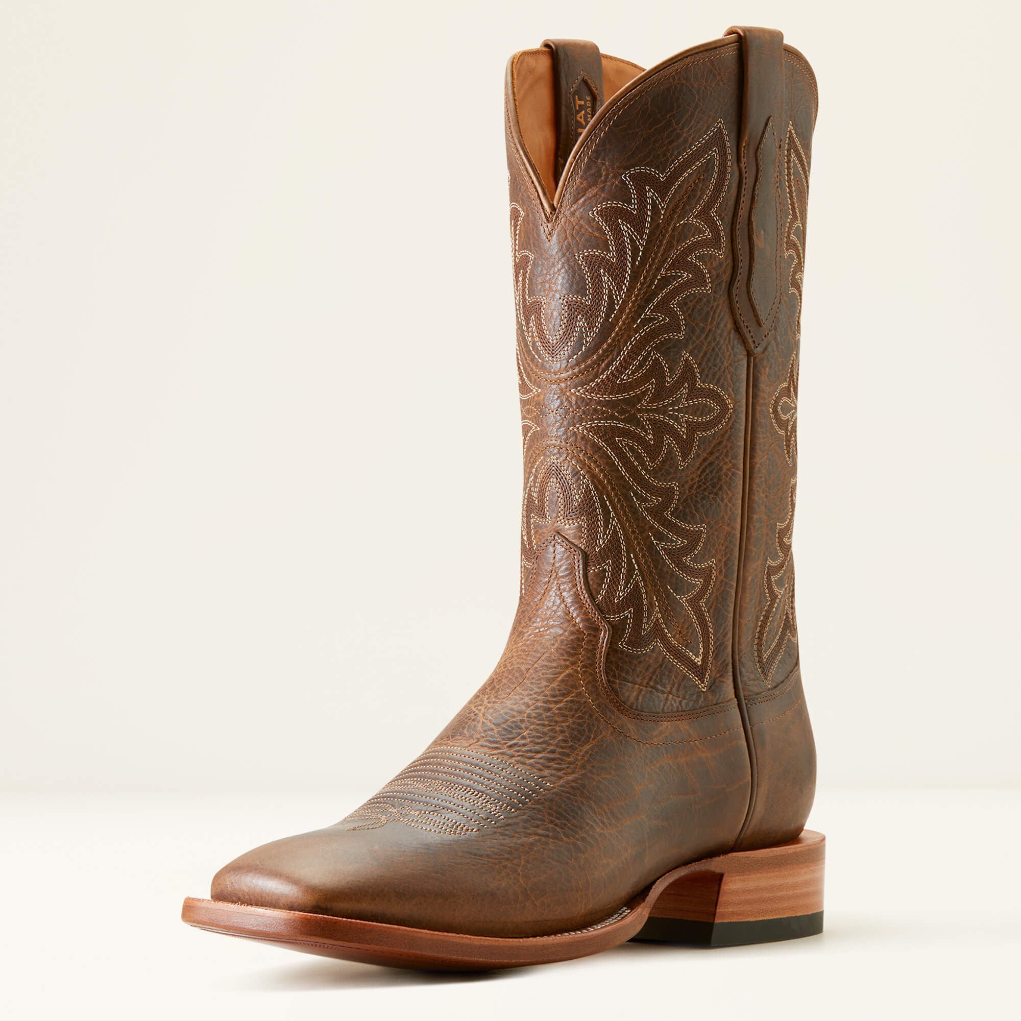 Men Bench Made Bassett Cowboy Boot | Ariat on sale