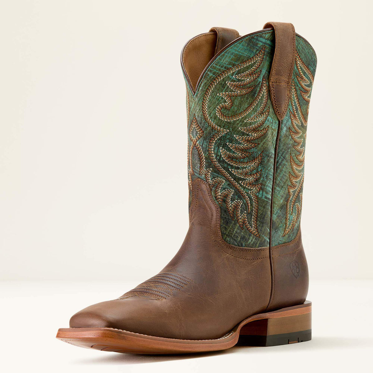 Men Wiley Wide Square Toe Cowboy Boot | Ariat
