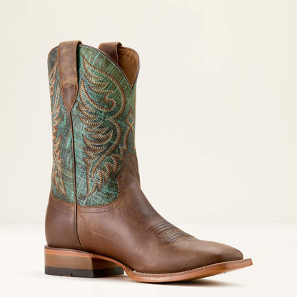 Men Wiley Wide Square Toe Cowboy Boot | Ariat