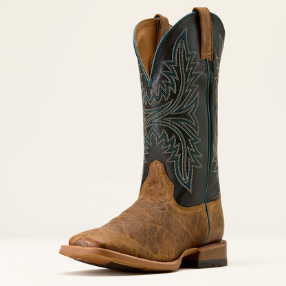 Men Cowhand Wide Square Toe Cowboy Boot | Ariat on sale