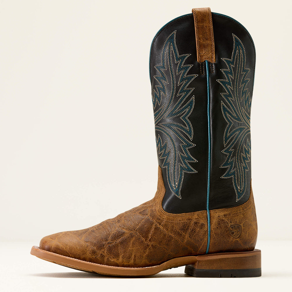 Men Cowhand Wide Square Toe Cowboy Boot | Ariat on sale