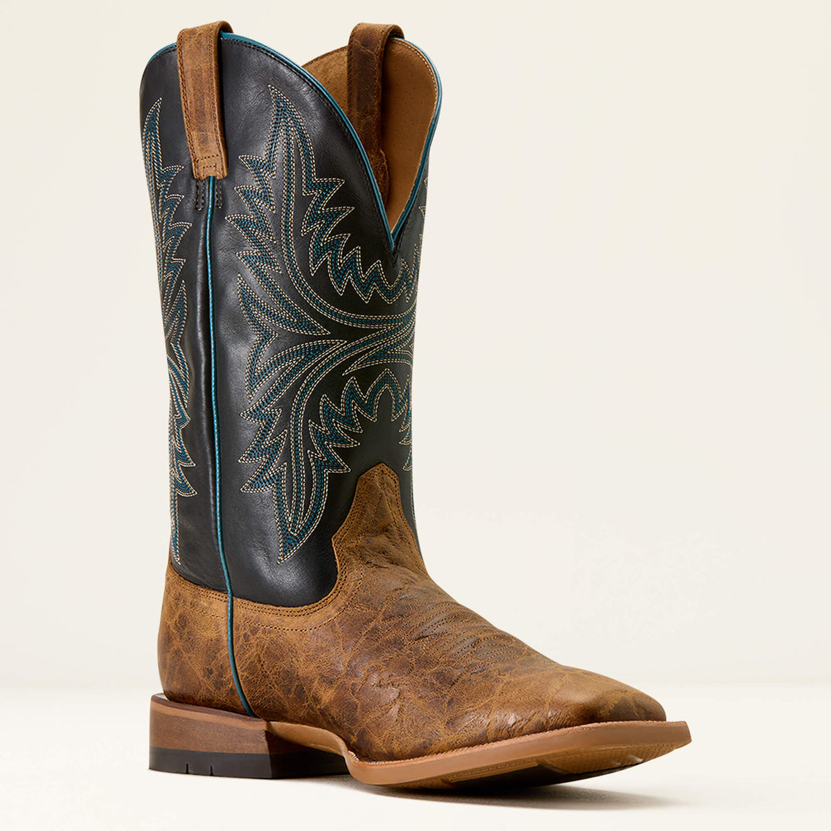 Men Cowhand Wide Square Toe Cowboy Boot | Ariat on sale