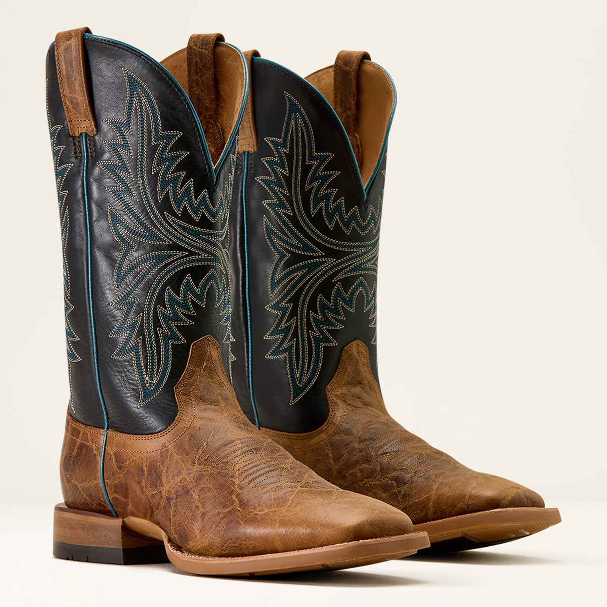 Men Cowhand Wide Square Toe Cowboy Boot | Ariat on sale