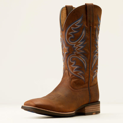 Men Ricochet Wide Square Toe Cowboy Boot | Ariat