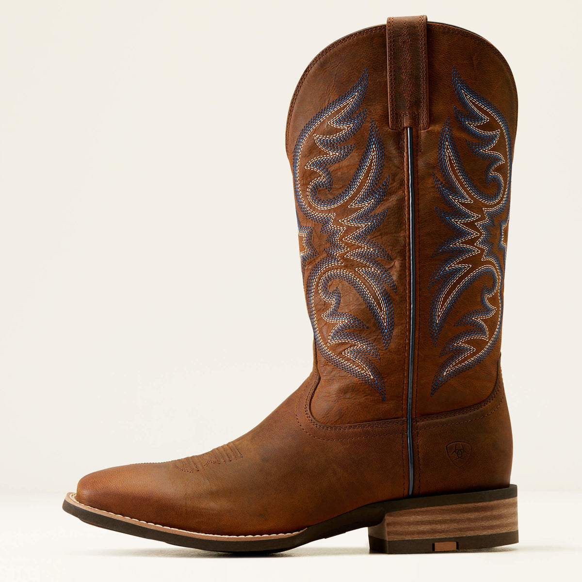 Men Ricochet Wide Square Toe Cowboy Boot | Ariat