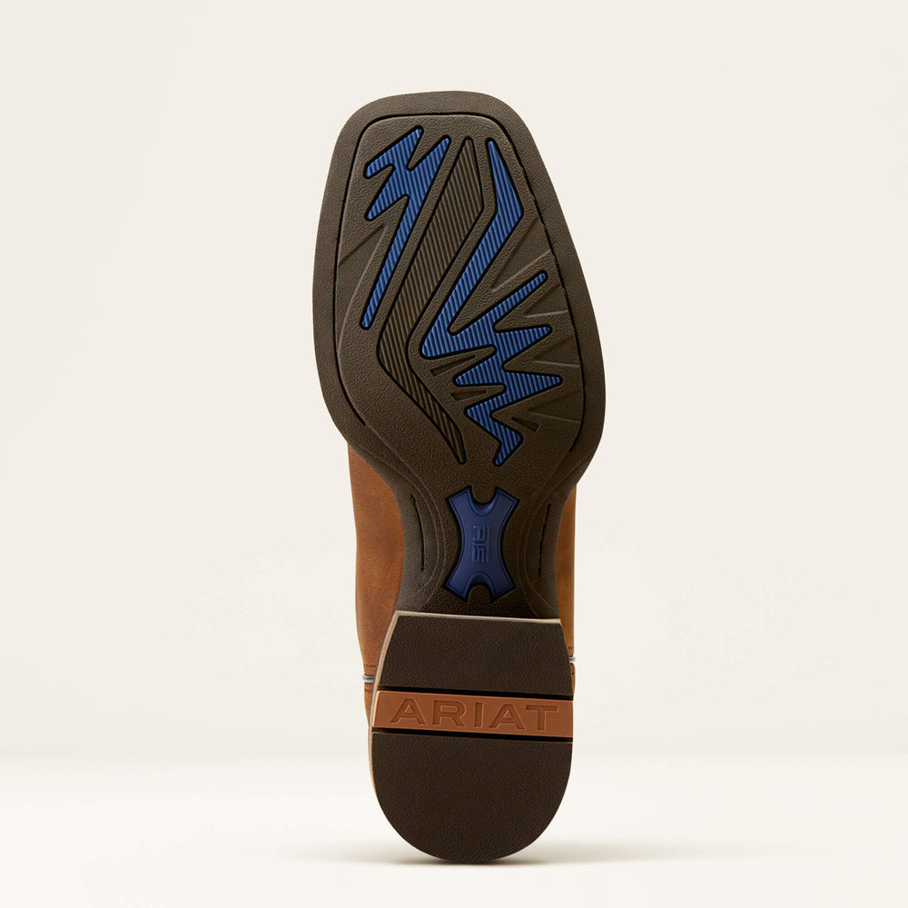 Men Ricochet Wide Square Toe Cowboy Boot | Ariat