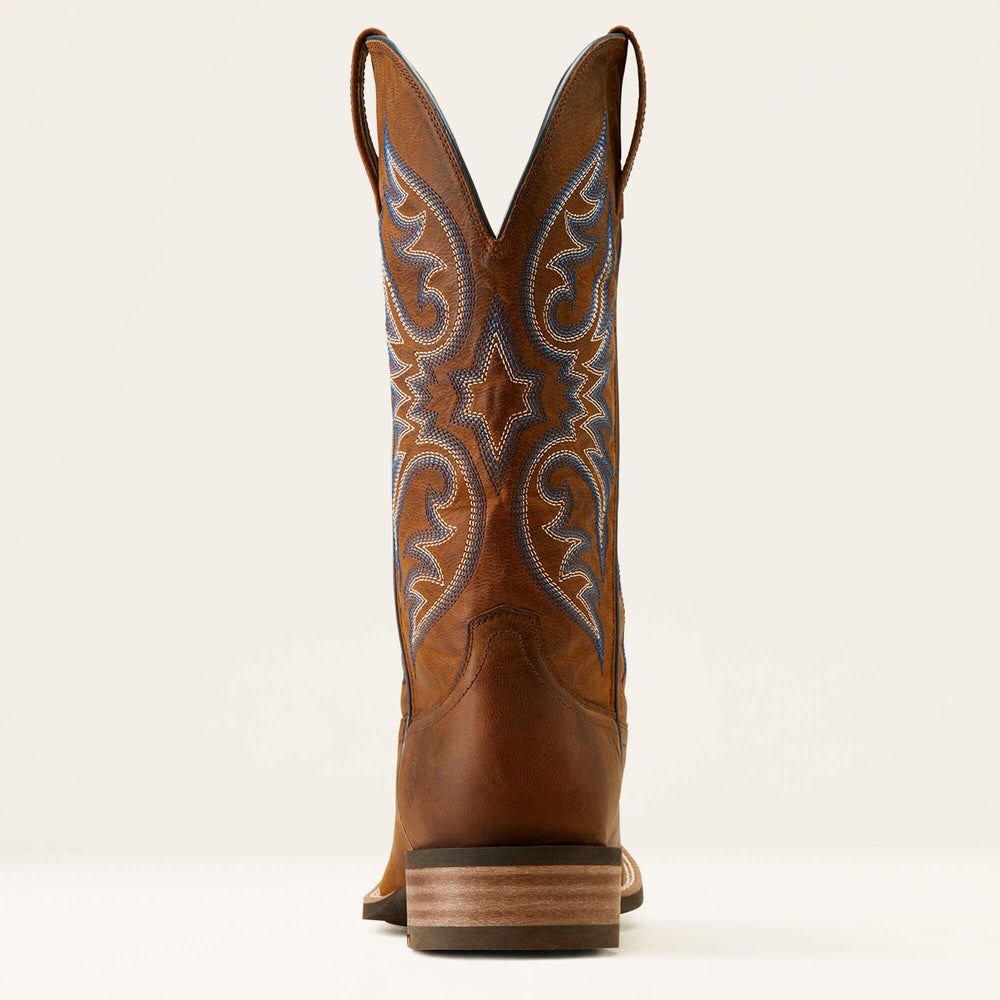 Men Ricochet Wide Square Toe Cowboy Boot | Ariat