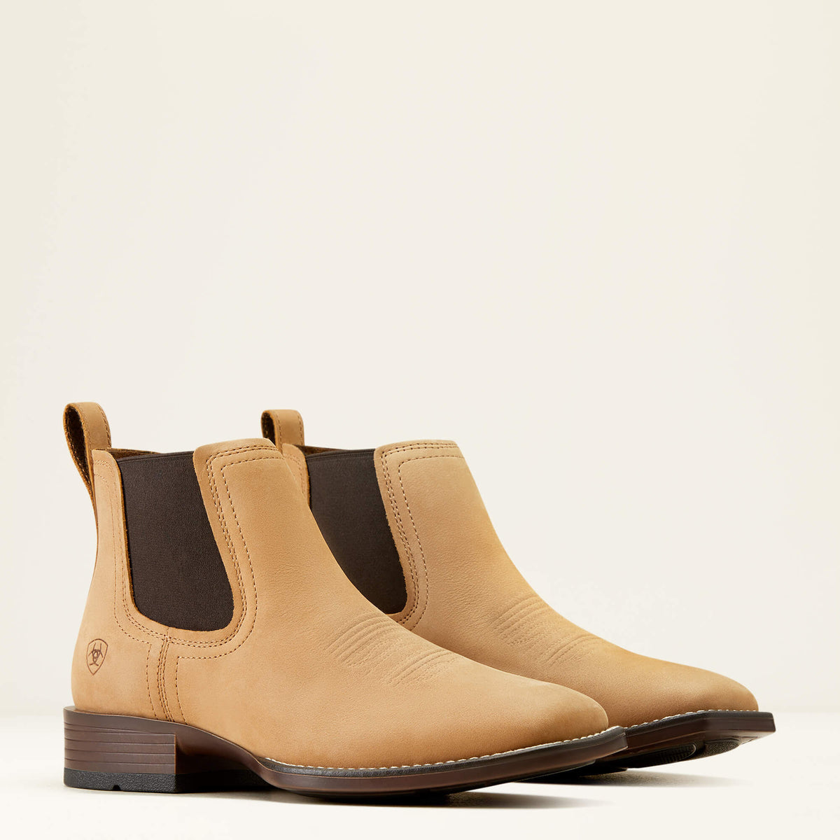 Men Booker Chelsea Wide Square Toe Western Boot | Ariat near me