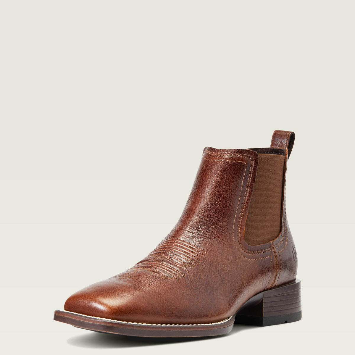 Men Booker Chelsea Wide Square Toe Western Boot | Ariat Outlet