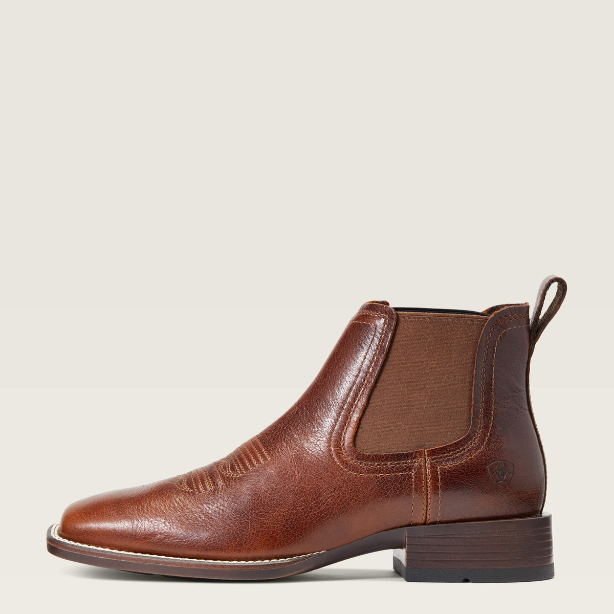 Men Booker Chelsea Wide Square Toe Western Boot | Ariat Outlet
