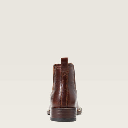 Men Booker Chelsea Wide Square Toe Western Boot | Ariat Outlet
