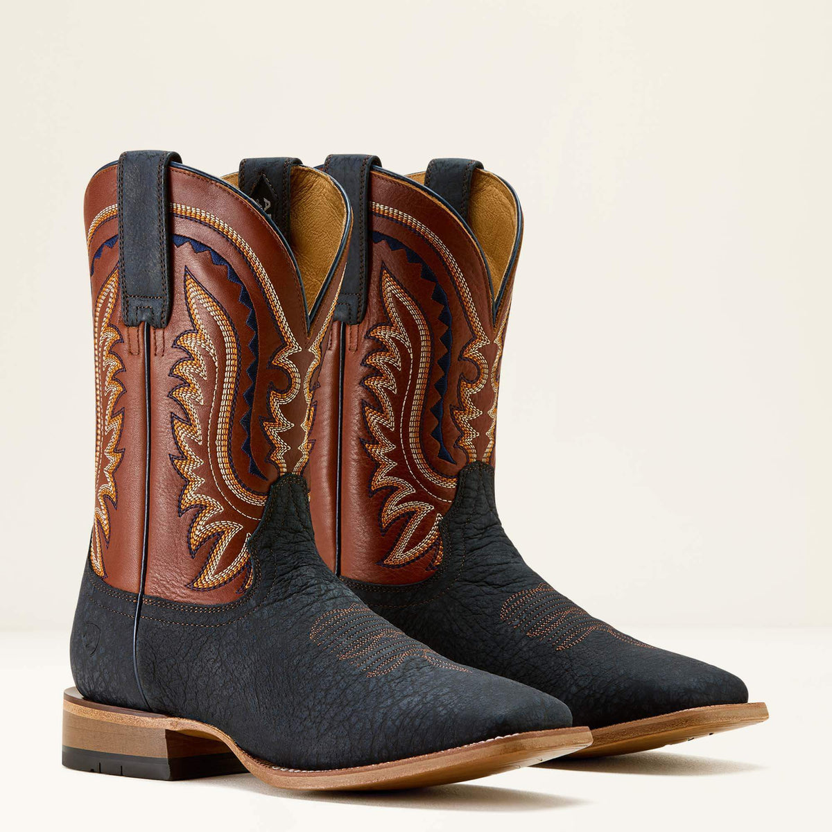 Men Rock Ridge Wide Square Toe Western Boot | Ariat on sale