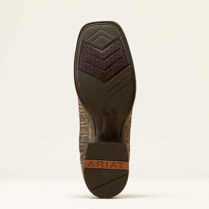 Men Cattle Call Wide Square Toe Cowboy Boot | Ariat