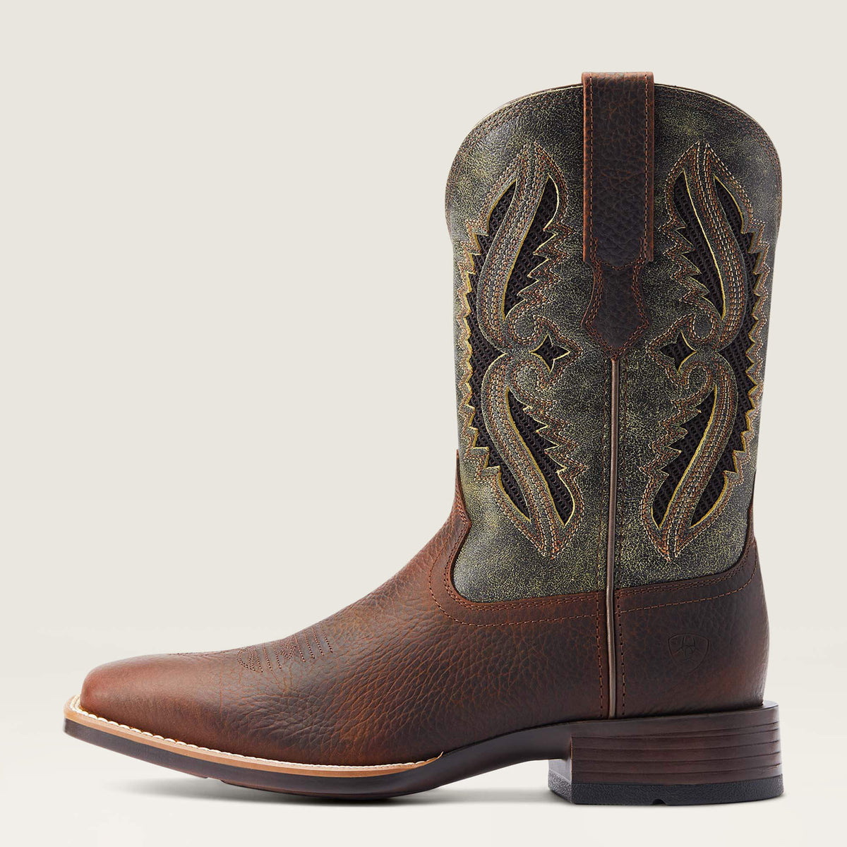 Men Rowder VentTEK 360 Wide Square Toe Cowboy Boot | Ariat on sale