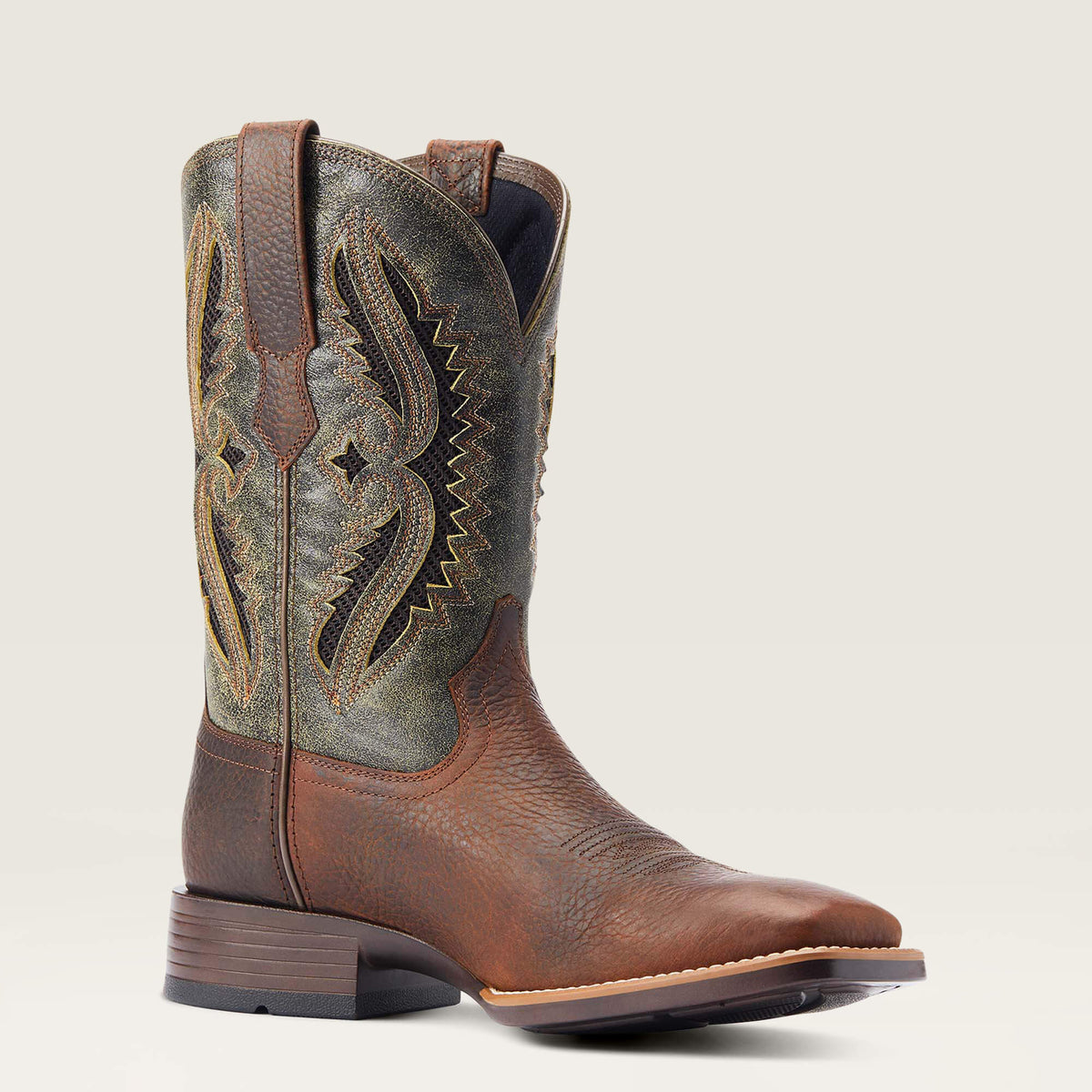 Men Rowder VentTEK 360 Wide Square Toe Cowboy Boot | Ariat on sale