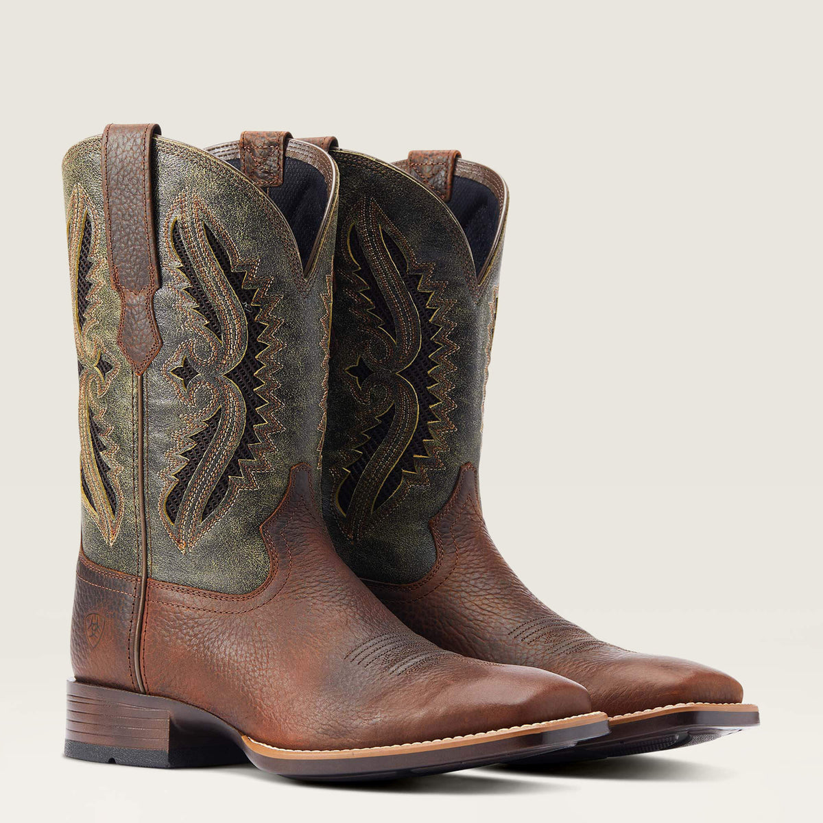 Men Rowder VentTEK 360 Wide Square Toe Cowboy Boot | Ariat on sale