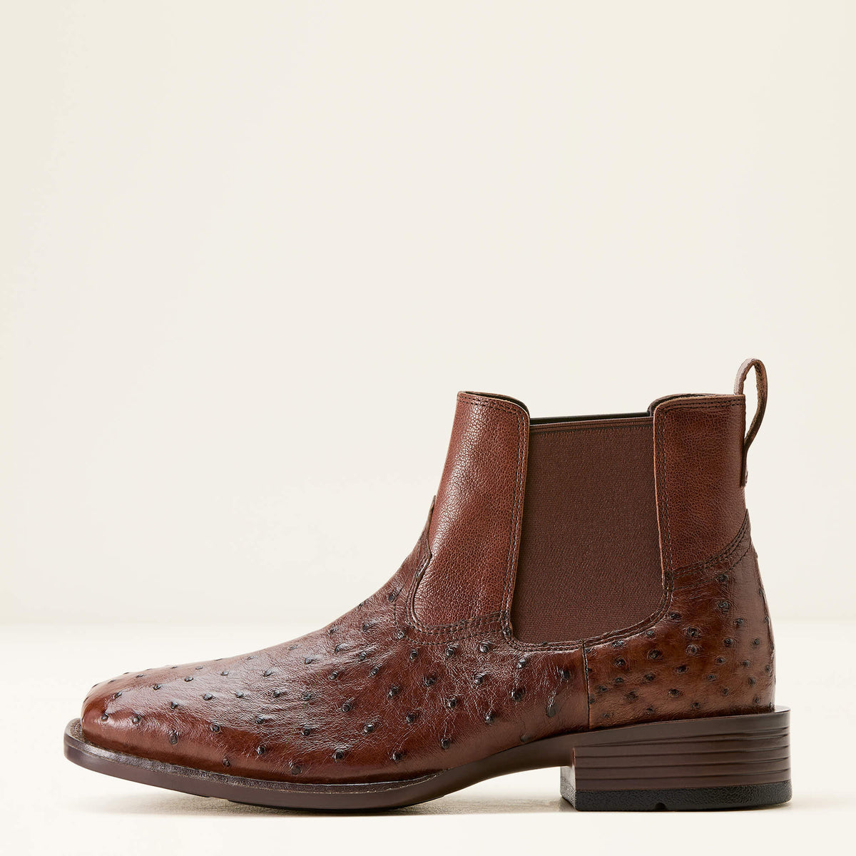 Men Booker Chelsea Wide Square Toe Western Boot | Ariat for sale