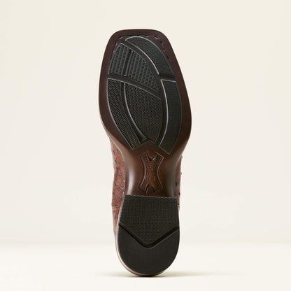 Men Booker Chelsea Wide Square Toe Western Boot | Ariat for sale