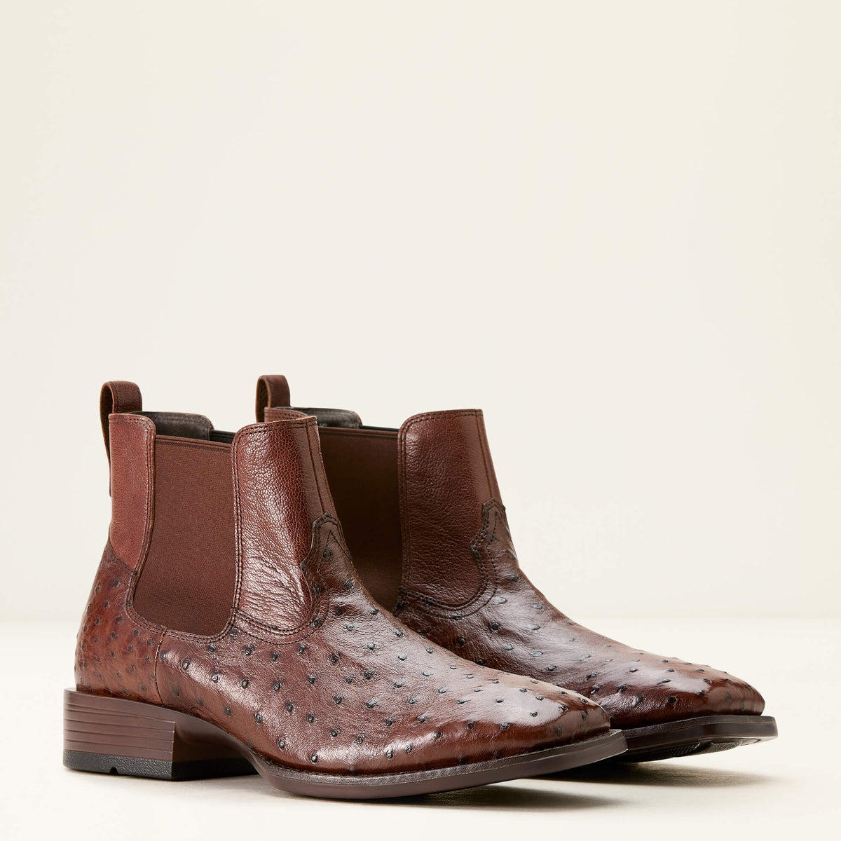 Men Booker Chelsea Wide Square Toe Western Boot | Ariat for sale