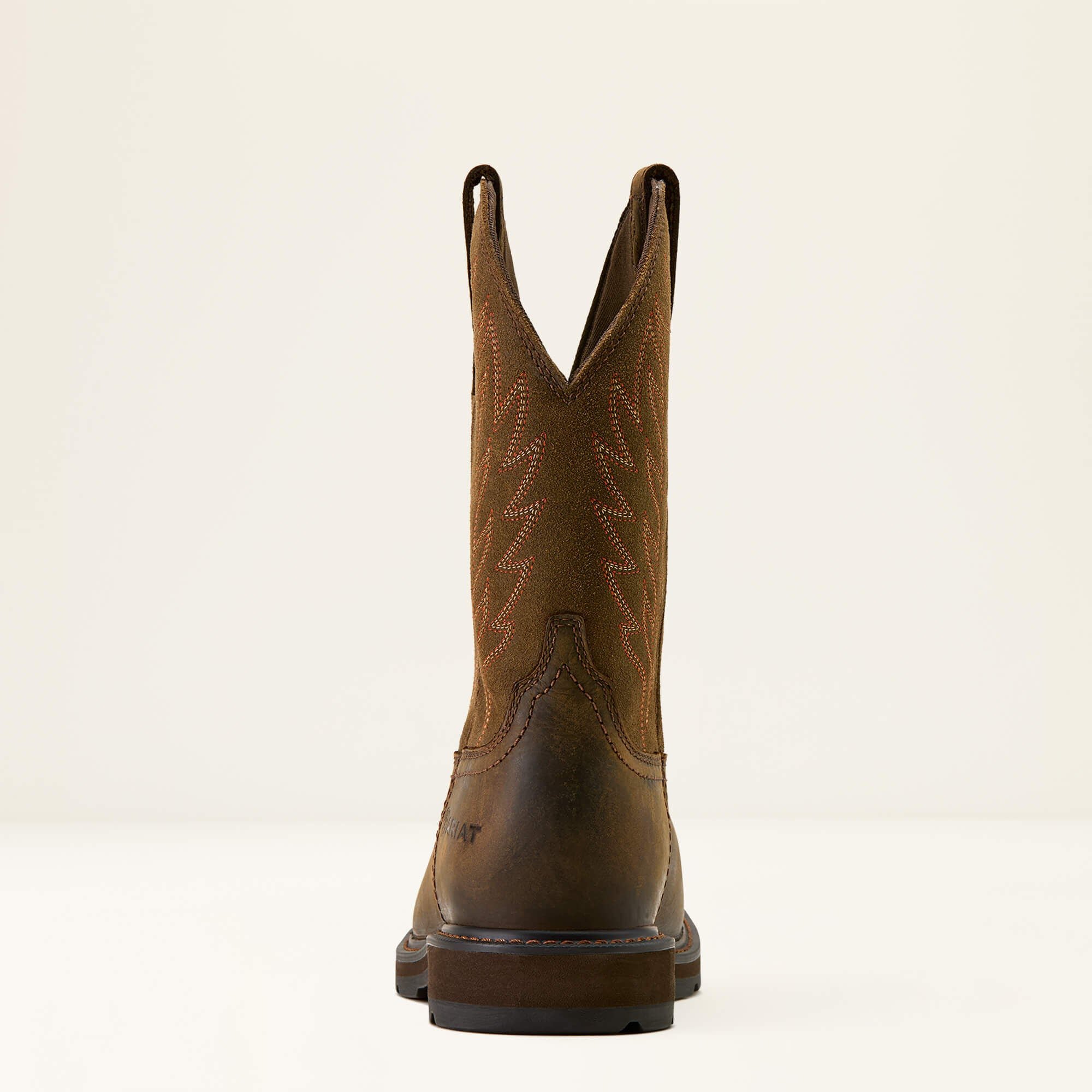 Men Groundbreaker Wide Square Toe Waterproof Work Boot | Ariat for sale