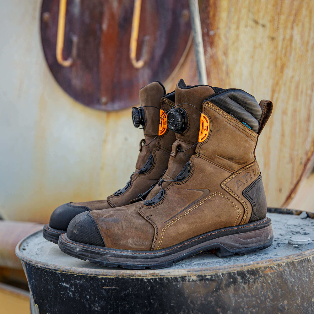 Men WorkHog XT 8" BOA Waterproof Carbon Toe Work Boot | Ariat