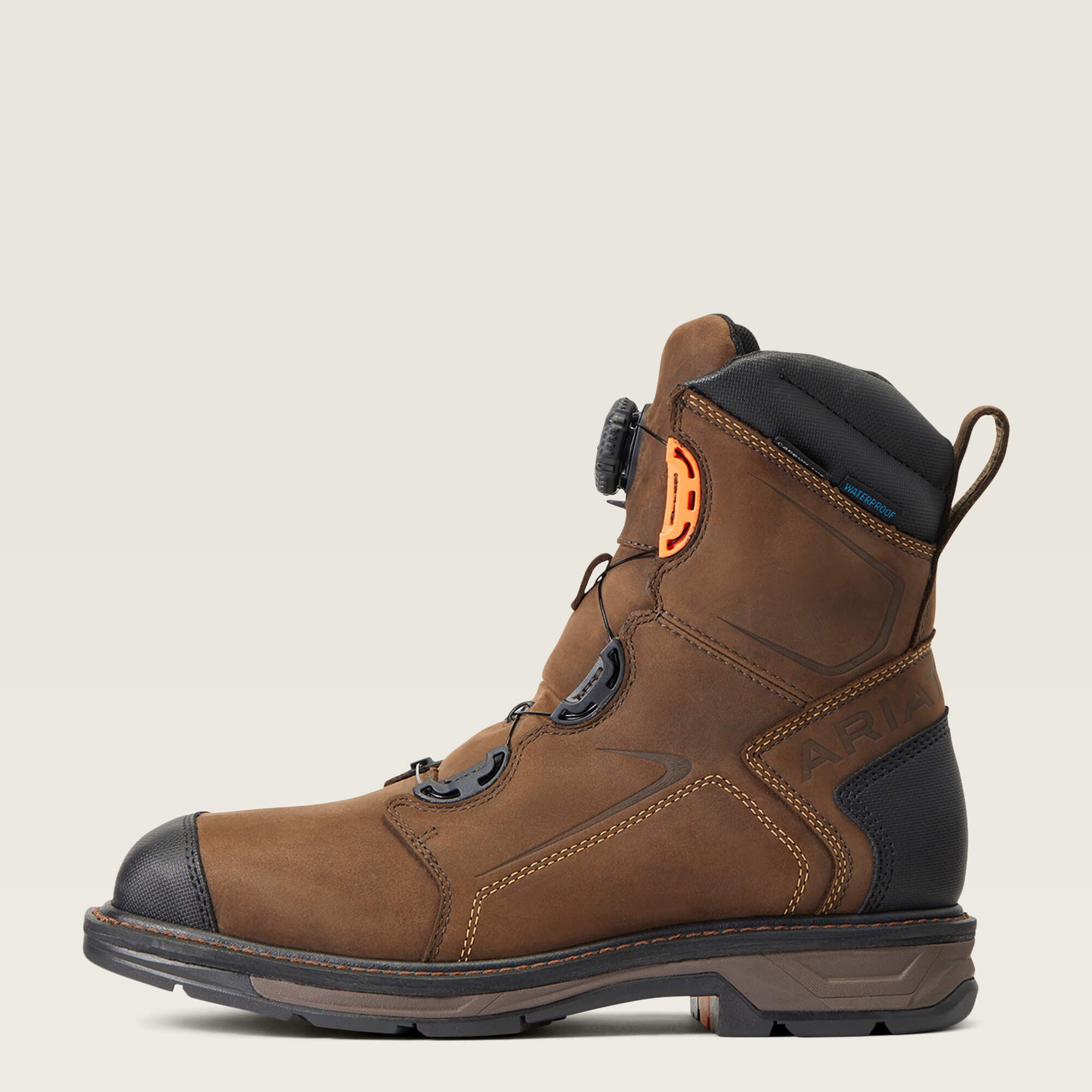 Men WorkHog XT 8" BOA Waterproof Carbon Toe Work Boot | Ariat