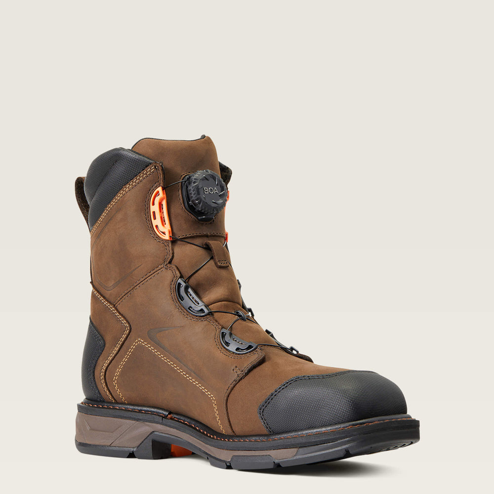 Men WorkHog XT 8" BOA Waterproof Carbon Toe Work Boot | Ariat