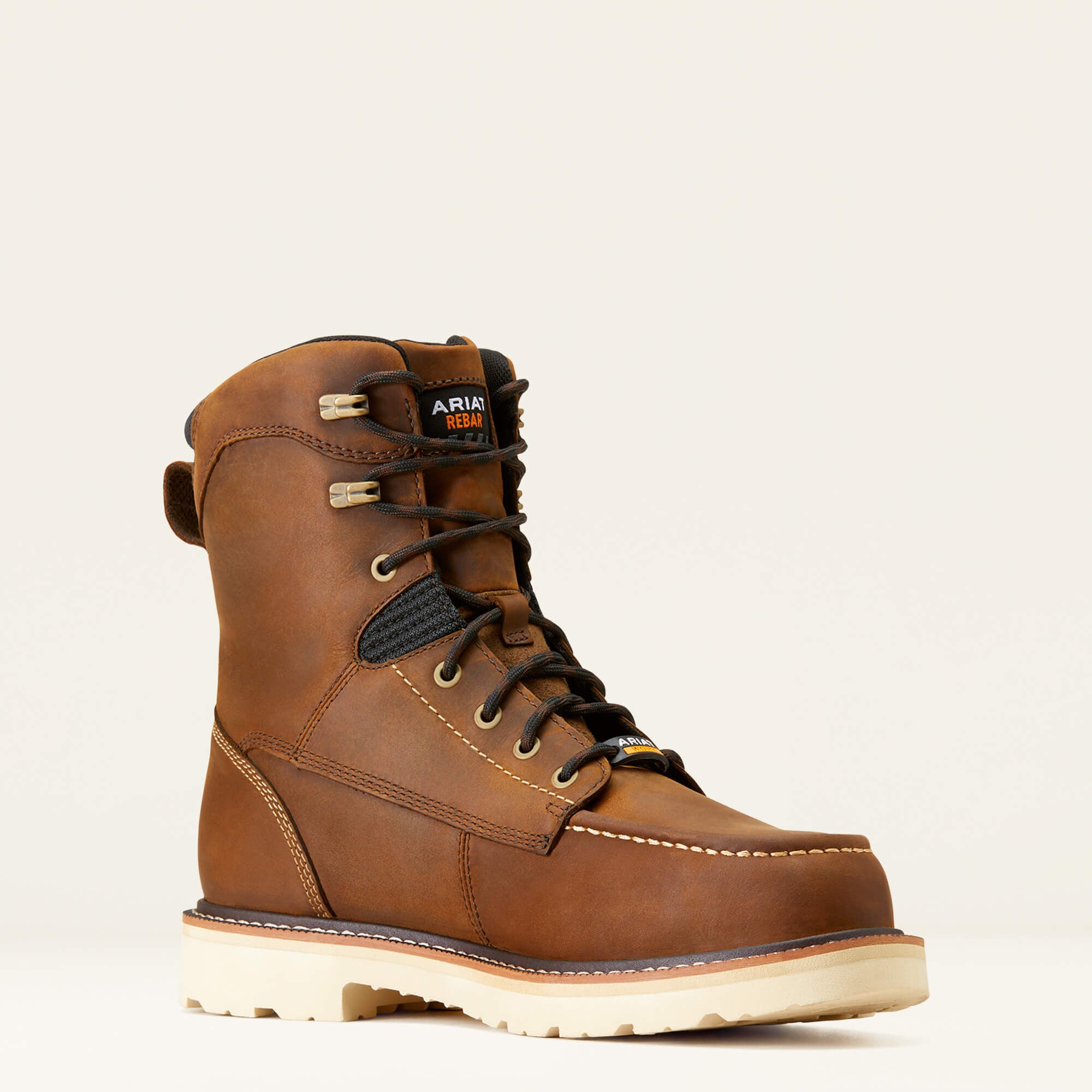 Men Rebar Lift 8" Waterproof Composite Toe Work Boot | Ariat us