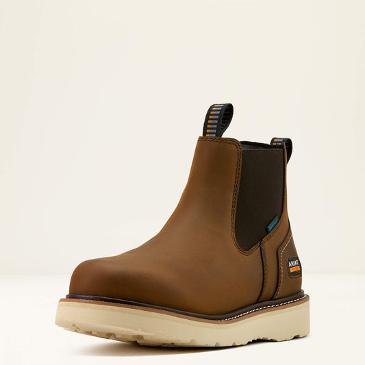 Men Rebar Wedge Chelsea Waterproof Work Boot | Ariat Outlet